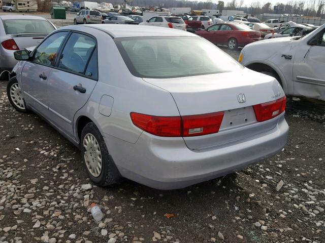 1HGCM56185A108593 - 2005 HONDA ACCORD DX SILVER photo 3