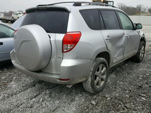 JTMBD31V165007768 - 2006 TOYOTA RAV4 LIMIT SILVER photo 4