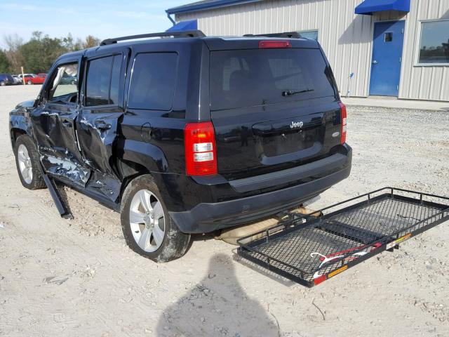 1C4NJPFA5GD599766 - 2016 JEEP PATRIOT LA BLACK photo 3