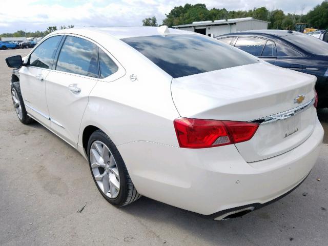 2G1155S36E9161856 - 2014 CHEVROLET IMPALA LTZ WHITE photo 3