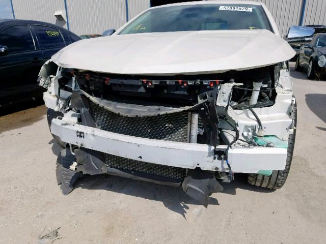 2G1155S36E9161856 - 2014 CHEVROLET IMPALA LTZ WHITE photo 9