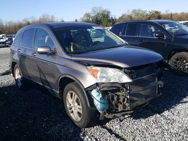 5J6RE4H70AL071582 - 2010 HONDA CR-V EXL GRAY photo 1