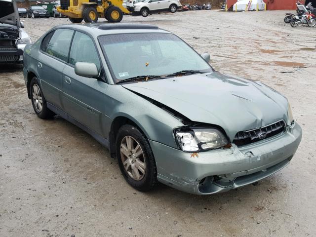 4S3BE896947204180 - 2004 SUBARU LEGACY OUT GREEN photo 1