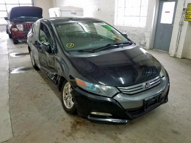 JHMZE2H76AS004063 - 2010 HONDA INSIGHT EX BLACK photo 1