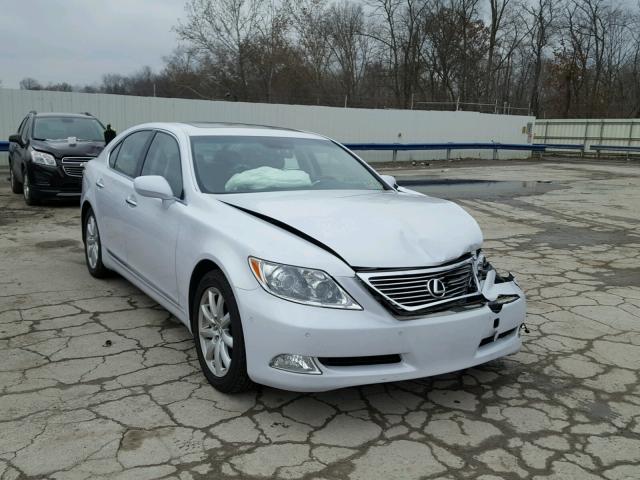 JTHBL46F285068719 - 2008 LEXUS LS 460 WHITE photo 1