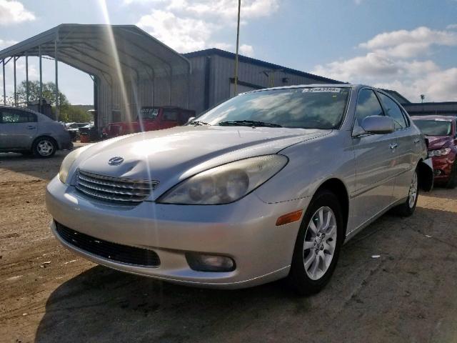 JTHBF30G220067545 - 2002 LEXUS ES 300 SILVER photo 2