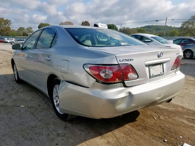 JTHBF30G220067545 - 2002 LEXUS ES 300 SILVER photo 3