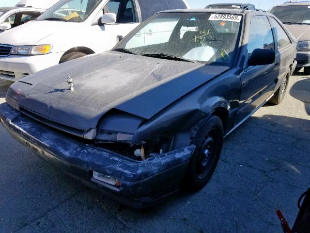 1HGBA5344GA164729 - 1986 HONDA ACCORD LXI GRAY photo 2