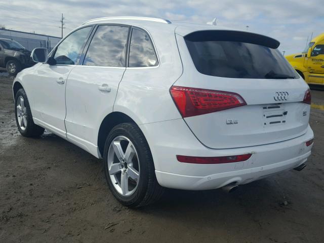 WA1VKAFP0AA067858 - 2010 AUDI Q5 PRESTIG WHITE photo 3