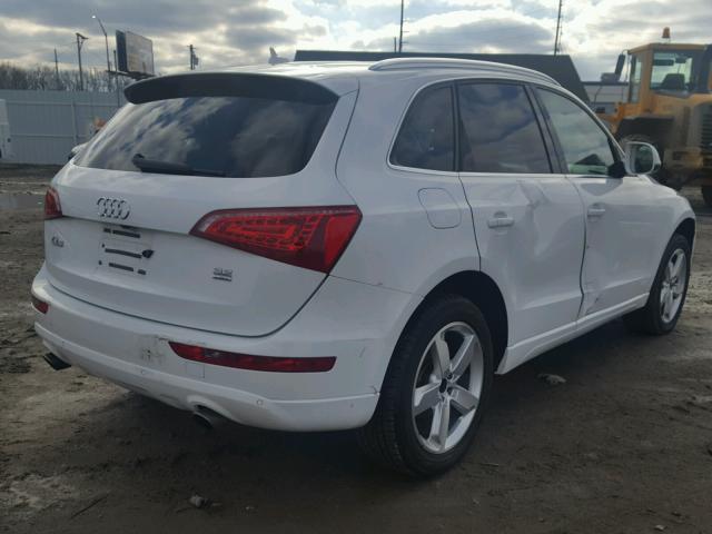 WA1VKAFP0AA067858 - 2010 AUDI Q5 PRESTIG WHITE photo 4