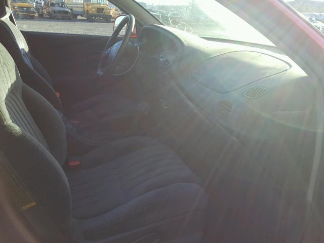 1G2WJ52K2XF267963 - 1999 PONTIAC GRAND PRIX წითელი ფოტო 5