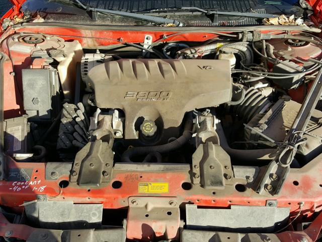 1G2WJ52K2XF267963 - 1999 PONTIAC GRAND PRIX წითელი ფოტო 7