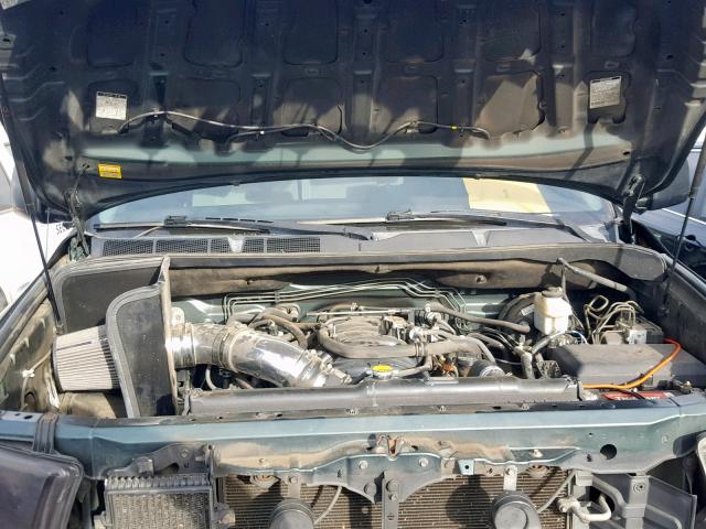 5TFLV52177X009703 - 2007 TOYOTA TUNDRA GREEN photo 7