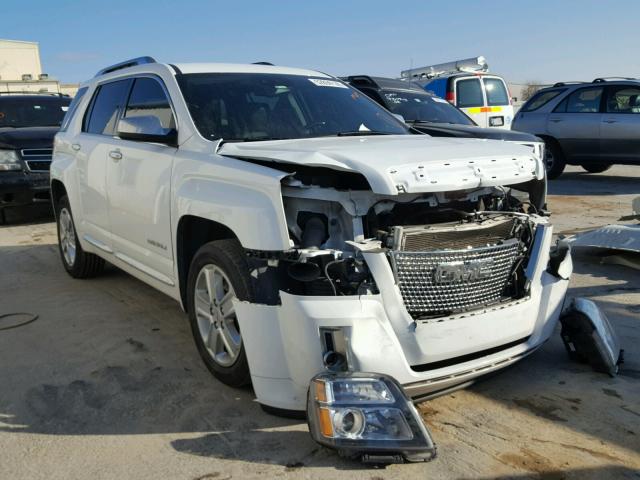 2GKALUEK9F6387701 - 2015 GMC TERRAIN DE WHITE photo 1