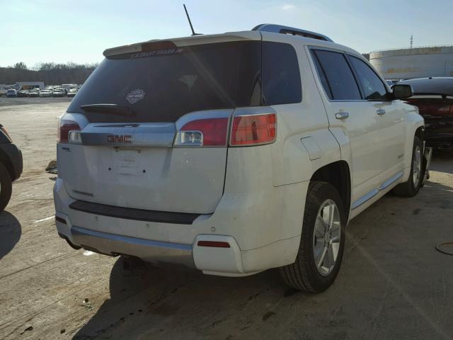 2GKALUEK9F6387701 - 2015 GMC TERRAIN DE WHITE photo 4