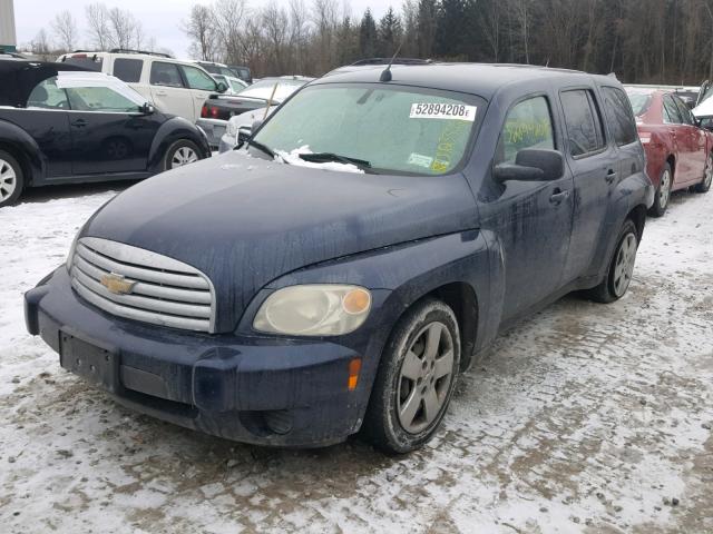 3GNBAADB5AS583531 - 2010 CHEVROLET HHR LS Mavi foto 2