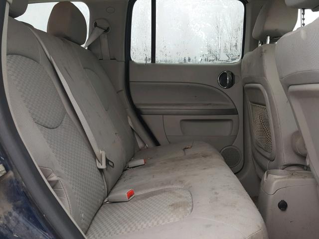 3GNBAADB5AS583531 - 2010 CHEVROLET HHR LS Mavi foto 6