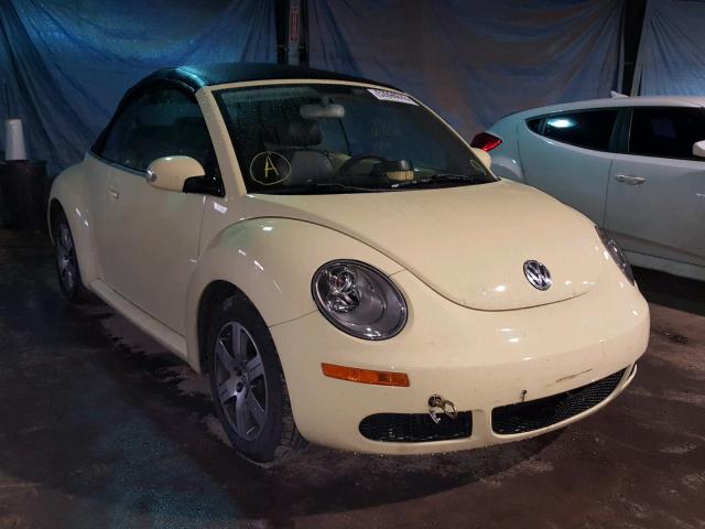 3VWRF31Y06M327318 - 2006 VOLKSWAGEN NEW BEETLE Sarı foto 1