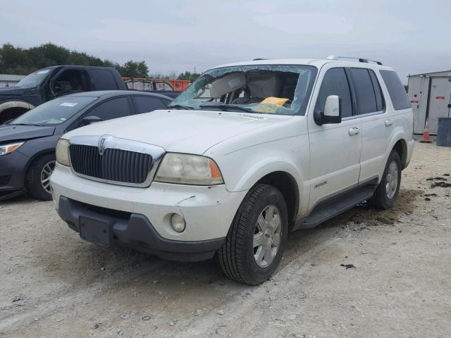 5LMEU88H54ZJ13391 - 2004 LINCOLN AVIATOR 白色 照片 2