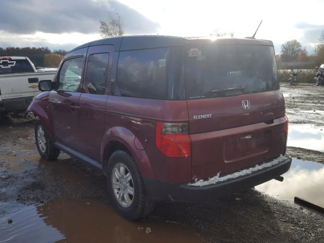 5J6YH28748L009412 - 2008 HONDA ELEMENT EX RED photo 3