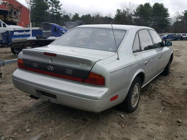 JNKNG01D3RM263509 - 1994 INFINITI Q45 SILVER photo 4