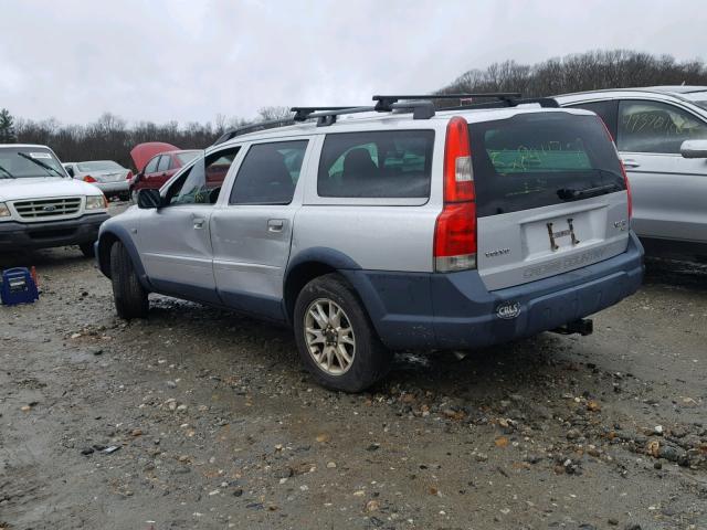 YV1SZ59H641149723 - 2004 VOLVO XC70 SILVER photo 3