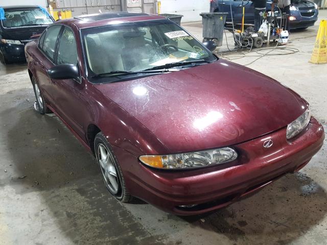 1G3NF52EX3C236751 - 2003 OLDSMOBILE ALERO GLS RED photo 1