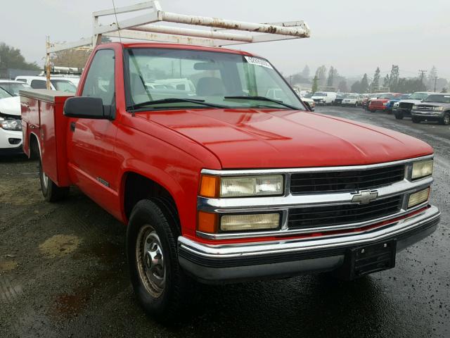 1GBGC34R8YR222426 - 2000 CHEVROLET CK3500 RED photo 1