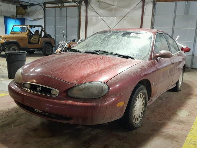 1MEFM50S6XA654419 - 1999 MERCURY SABLE GS MAROON photo 2