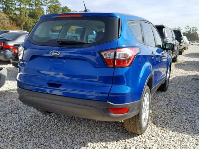 1FMCU0F77JUB41952 - 2018 FORD ESCAPE S BLUE photo 4