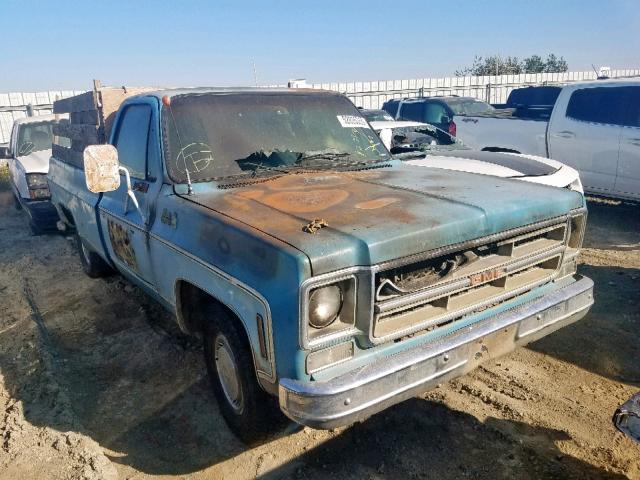 TCL146F712982 - 1976 GMC C1500 BLUE photo 1