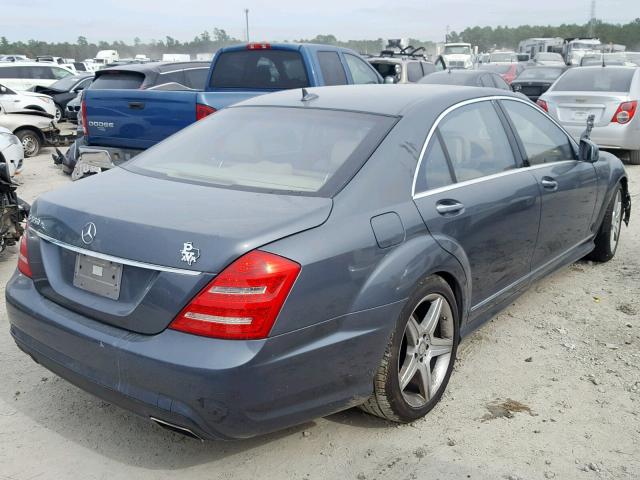 WDDNG7BB8AA321357 - 2010 MERCEDES-BENZ S 550 GRAY photo 4