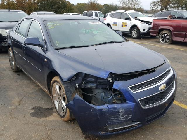 1G1ZH57B884222917 - 2008 CHEVROLET MALIBU 1LT BLUE photo 1