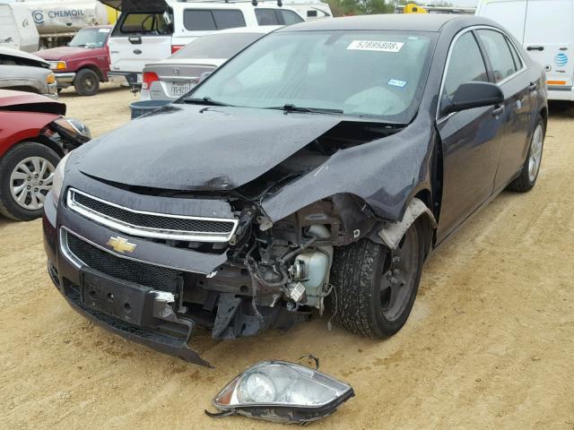 1G1ZA5E0XCF361840 - 2012 CHEVROLET MALIBU LS CHARCOAL photo 2