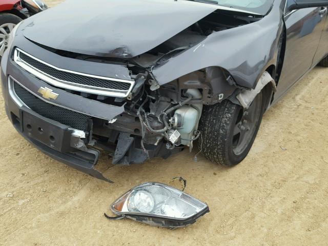 1G1ZA5E0XCF361840 - 2012 CHEVROLET MALIBU LS CHARCOAL photo 9