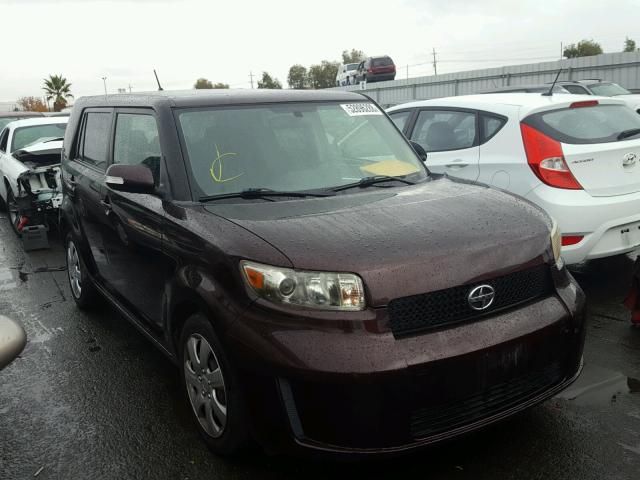 JTLKE50E081041869 - 2008 TOYOTA SCION XB Tünd qırmızı foto 1