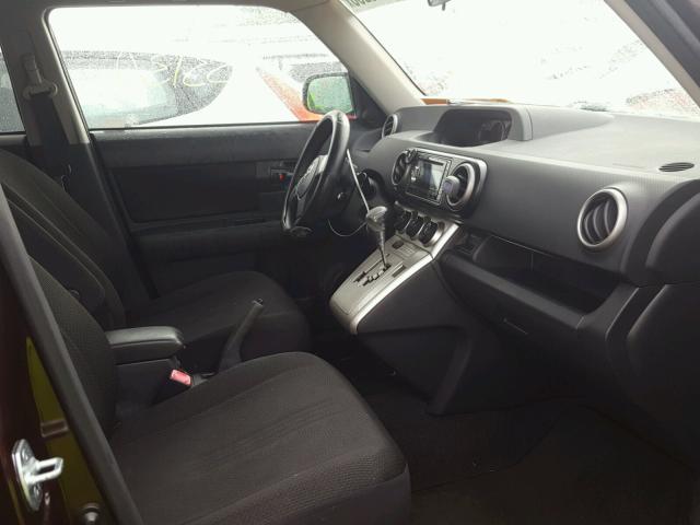 JTLKE50E081041869 - 2008 TOYOTA SCION XB Tünd qırmızı foto 5