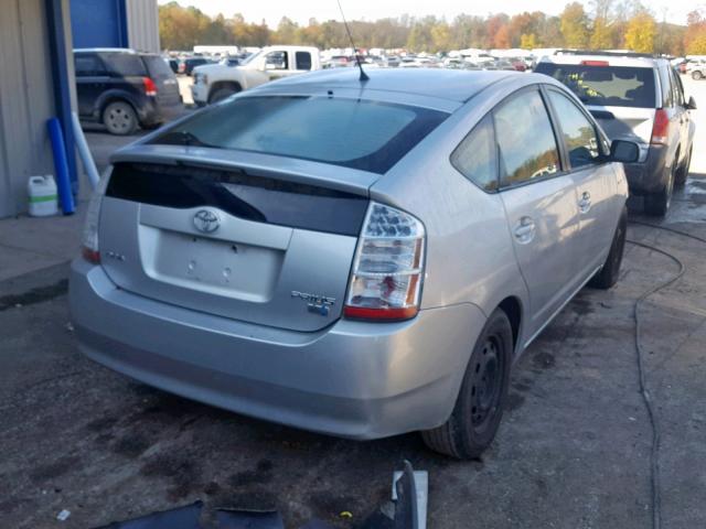 JTDKB20U583318241 - 2008 TOYOTA PRIUS SILVER photo 4