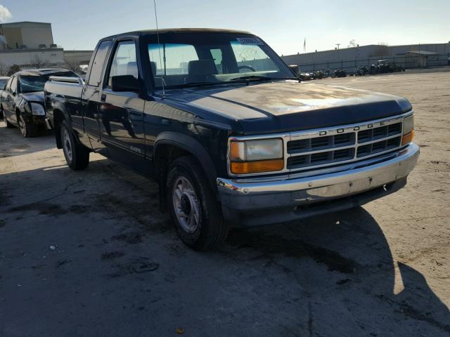 1B7FL23X6PS162154 - 1993 DODGE DAKOTA GREEN photo 1