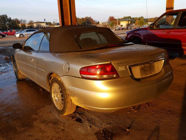 1C3EL55R85N618747 - 2005 CHRYSLER SEBRING TO TEAL photo 3