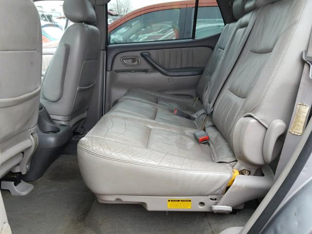 5TDBT48A73S159569 - 2003 TOYOTA SEQUOIA LI SILVER photo 6