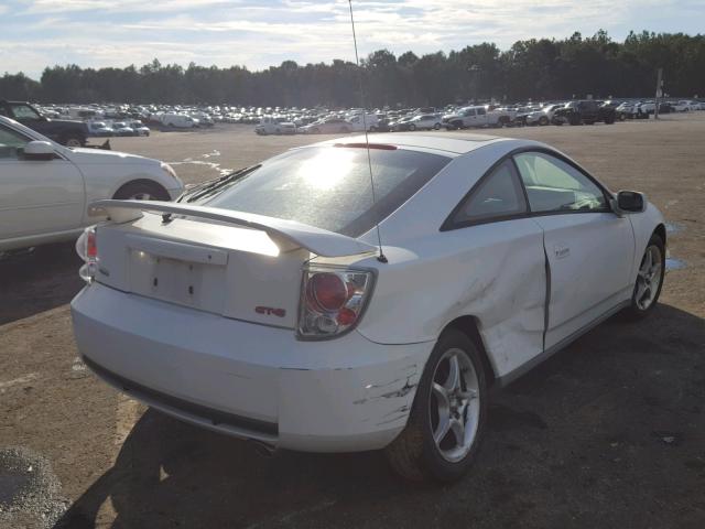 JTDDY32T8Y0026912 - 2000 TOYOTA CELICA GT- WHITE photo 4