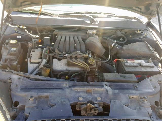 1FAFP55U22A128306 - 2002 FORD TAURUS SES BLUE photo 7