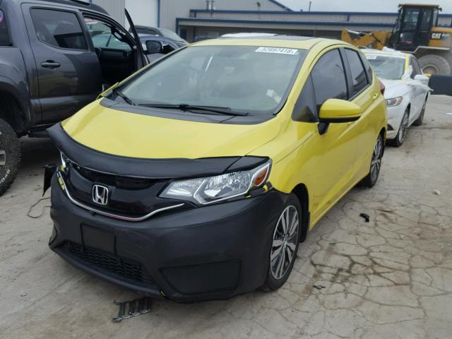 JHMGK5H70GX022619 - 2016 HONDA FIT EX GREEN photo 2