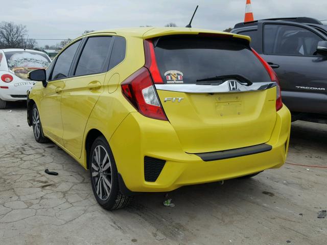 JHMGK5H70GX022619 - 2016 HONDA FIT EX GREEN photo 3