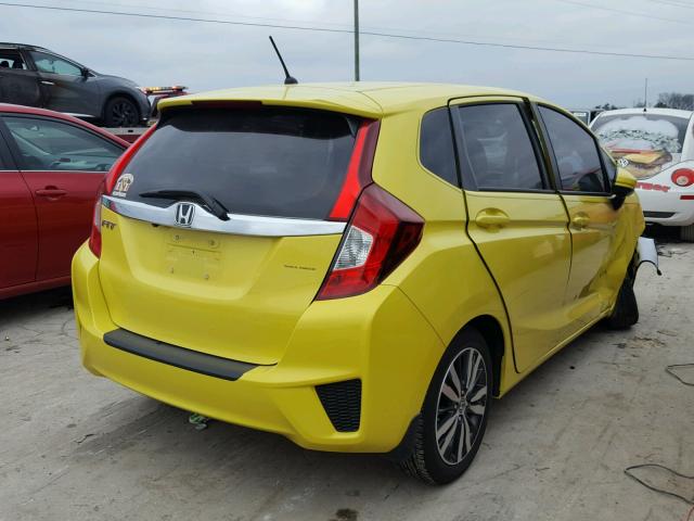 JHMGK5H70GX022619 - 2016 HONDA FIT EX GREEN photo 4