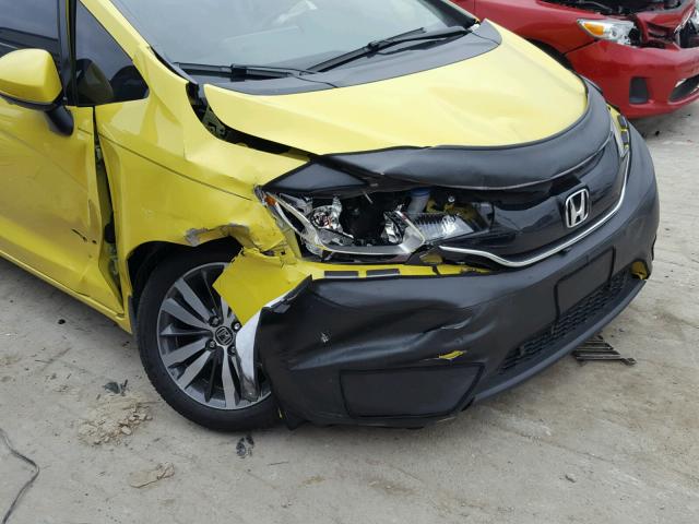 JHMGK5H70GX022619 - 2016 HONDA FIT EX GREEN photo 9