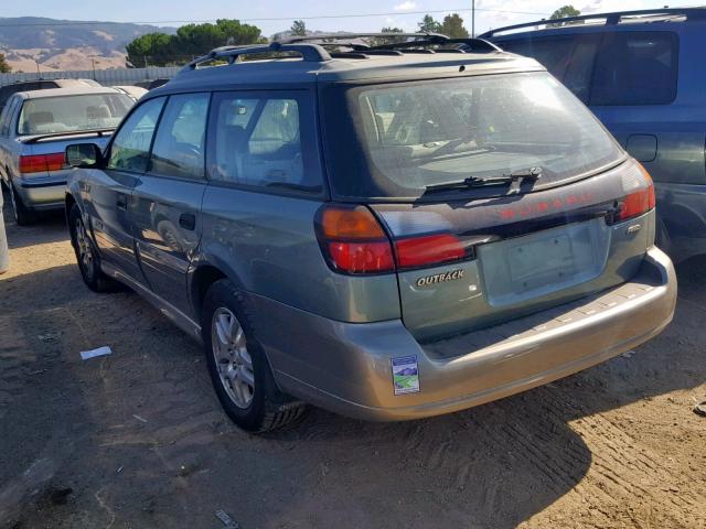 4S3BH675337652659 - 2003 SUBARU LEGACY OUTBACK AWP  photo 3