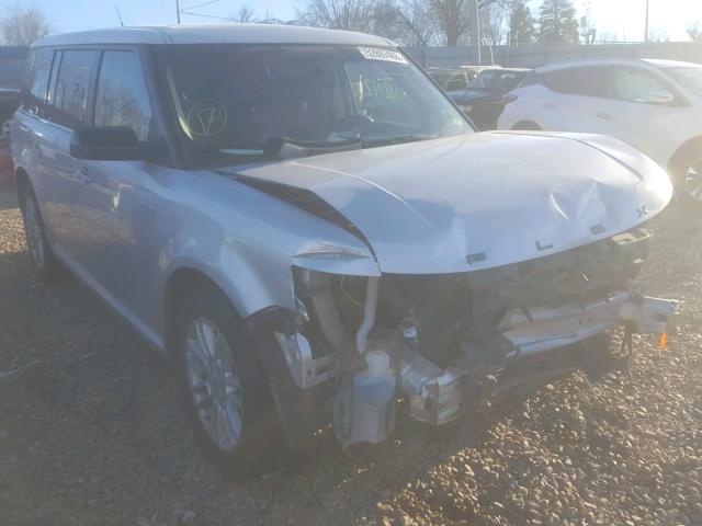 2FMGK5C86DBD26215 - 2013 FORD FLEX SEL SILVER photo 1