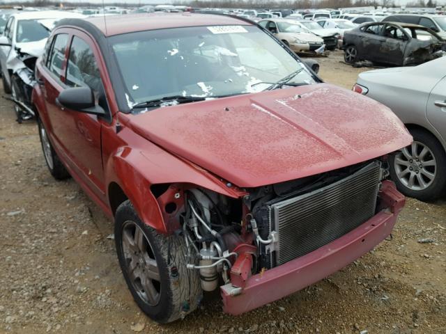 1B3HB48B28D557265 - 2008 DODGE CALIBER SX RED photo 1